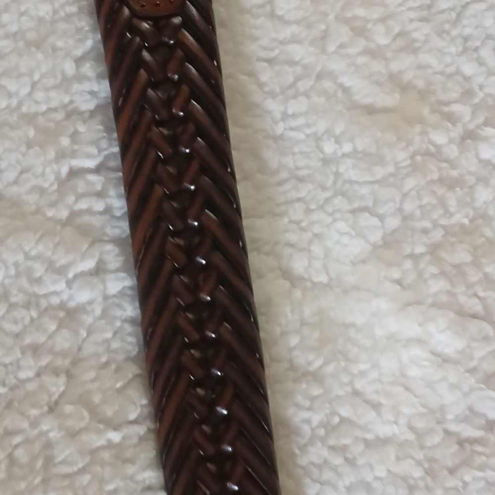 Leather belt